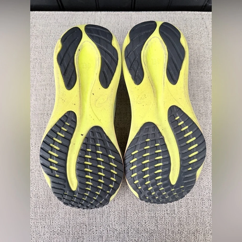 ASICS Women's Gel-Plus Paris Athletic Shoes - Cool Grey And Safety Yellow